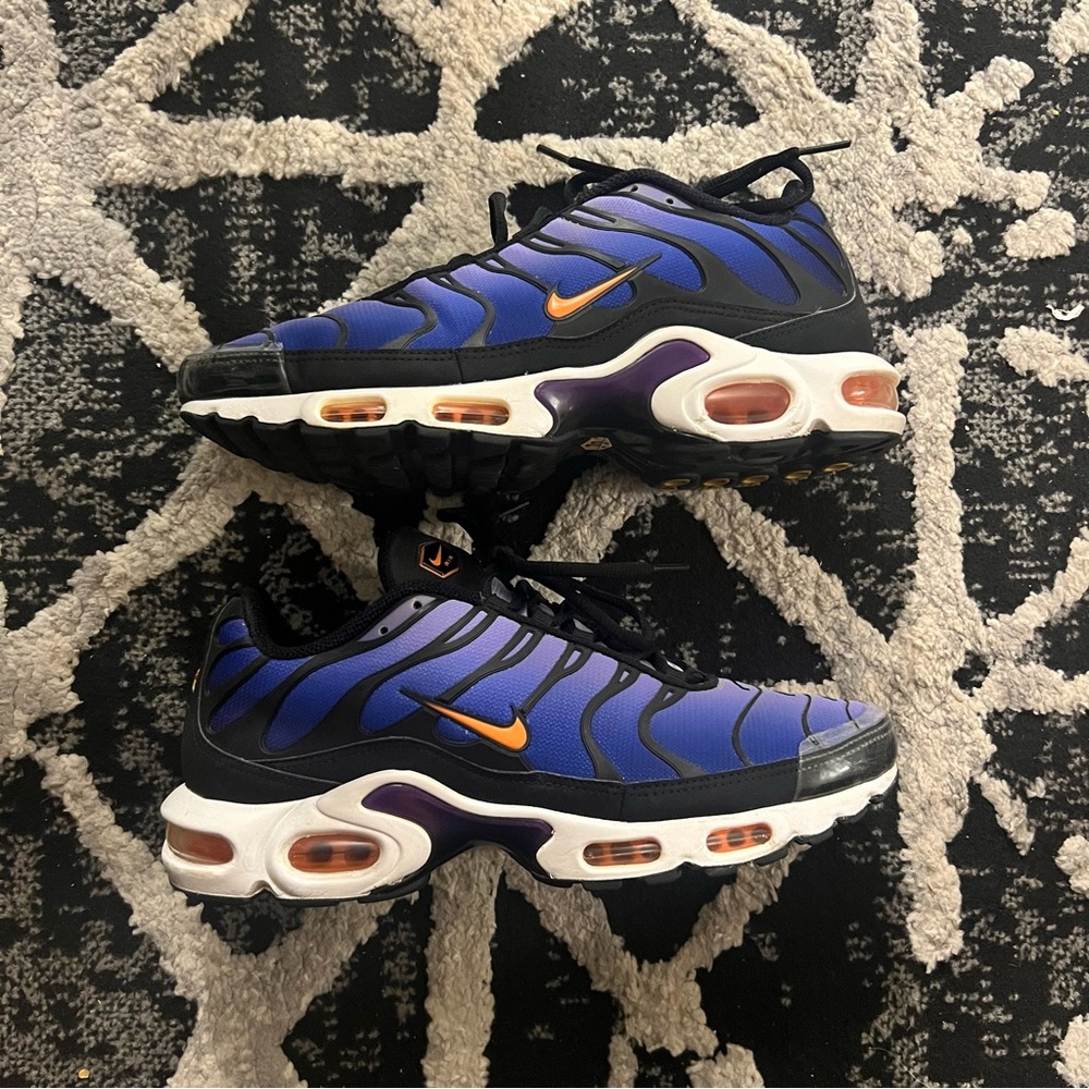 Nike Air Max Plus TN OG 2018 Running Shoes Voltage Purple Size 10 BQ4629-002